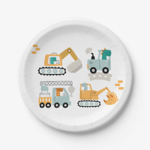 Happy Dino Party Birthday party paper plates
