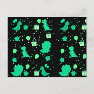 Happy Dinomight Birthday Postcard