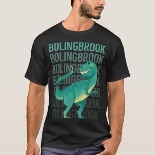 Happy Dinosaur Bolingbrook T_Shirt