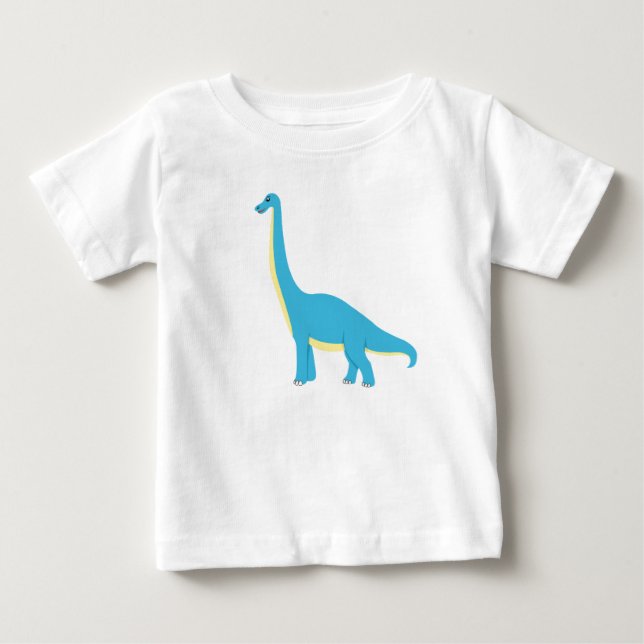 Happy Dinosaur for Toddler  Baby T-Shirt (Front)