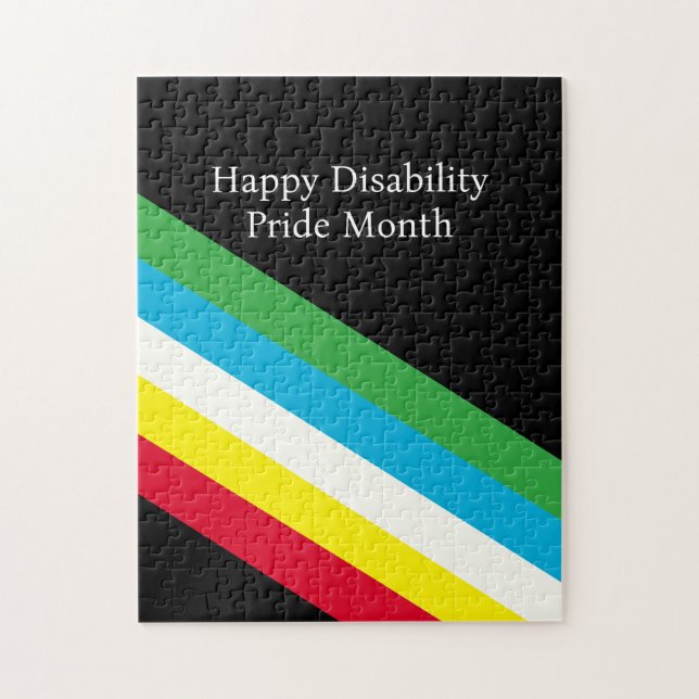 Happy Disability Pride Month Jigsaw Puzzle (Vertical)