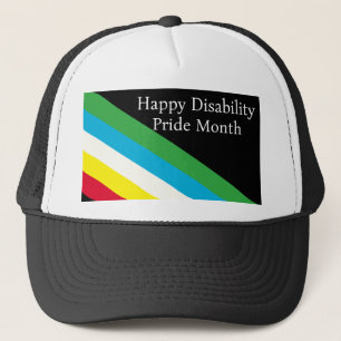 Happy Disability Pride Month Trucker Hat