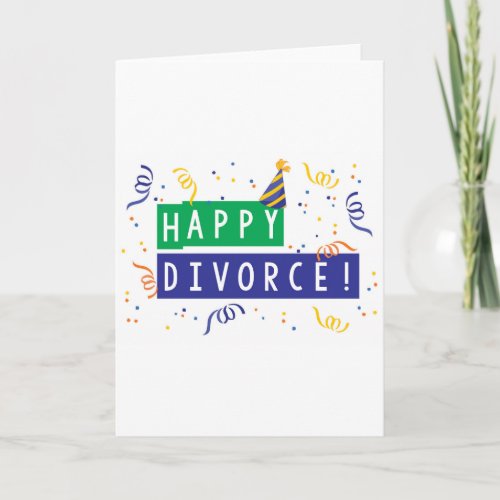 Happy Divorce Card