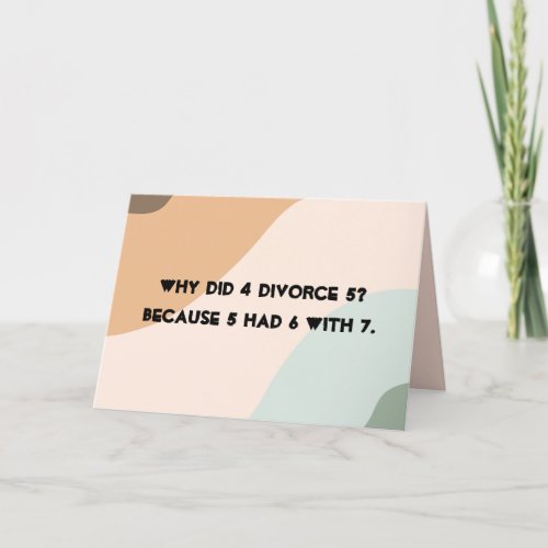 Happy Divorce Day Card