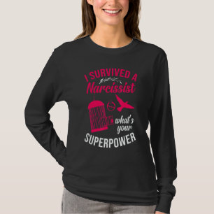 Happy Divorce Party I Survived A Narcissist What's T-Shirt