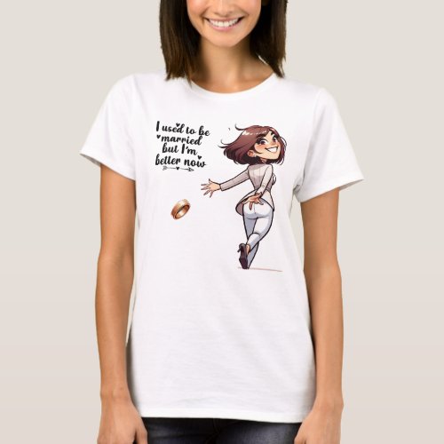 Happy Divorce Women T_Shirt