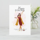 Happy diwali (Standing Front)