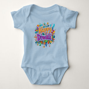 Happy Diwali Baby Bodysuit