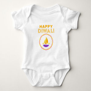 Happy Diwali Baby Bodysuit