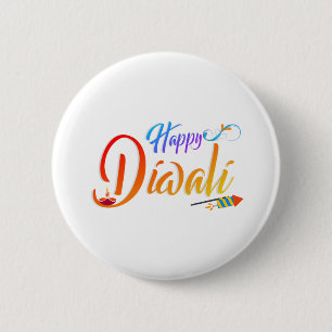 Happy diwali button