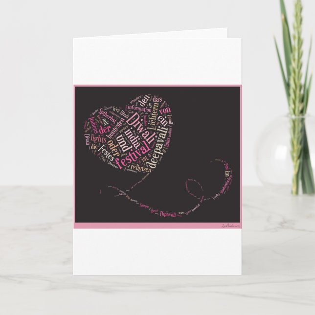 Happy Diwali Card (Front)