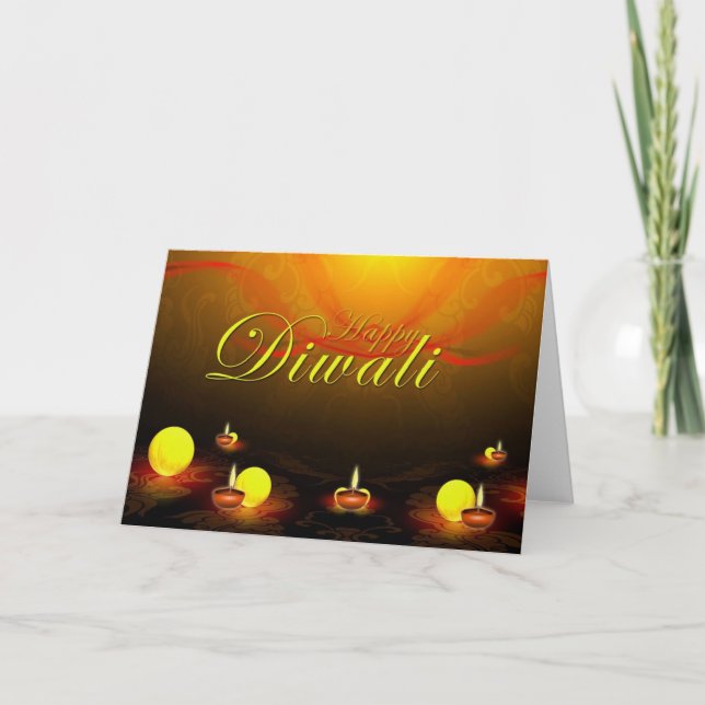 Happy Diwali Card (Front)