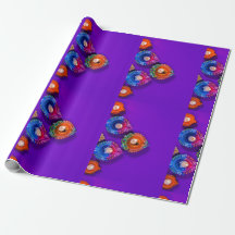 happy Diwali colorful purple and other colors desi