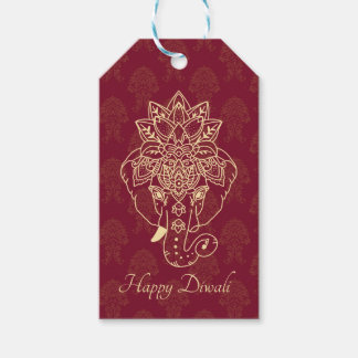 Happy Diwali. Custom text Gift Tags