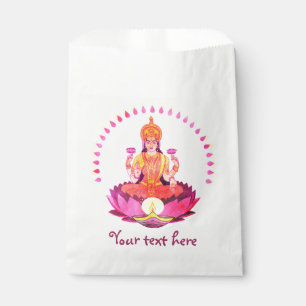 Happy Diwali - Deepalavi Lakshmi Goddess 1 Favor Bag
