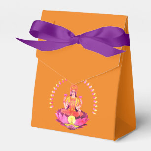 Happy Diwali - Deepalavi Lakshmi Goddess 1 Favor Boxes