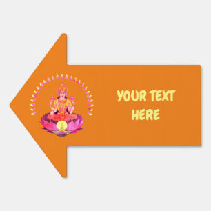 Happy Diwali - Deepalavi Lakshmi Goddess 1 Sign
