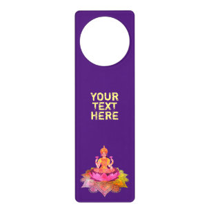 Happy Diwali - Deepalavi Lakshmi Goddess 4 Door Hanger