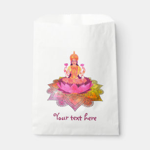 Happy Diwali - Deepalavi Lakshmi Goddess 4 Favor Bag