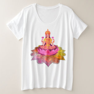 Happy Diwali - Deepalavi Lakshmi Goddess 4 Plus Size T-Shirt