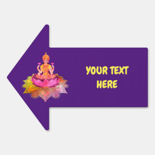 Happy Diwali - Deepalavi Lakshmi Goddess 4 Sign