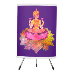 Happy Diwali - Deepalavi Lakshmi Goddess 4 Tripod Lamp