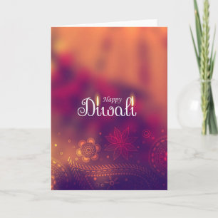 Happy Diwali Deepawali Indian Festival of Lights Card