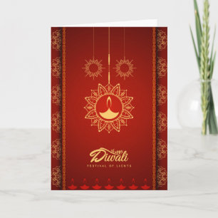 Happy Diwali Deepawali Indian Festival of Lights Card