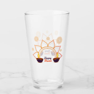 Happy Diwali Glass