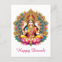 Happy Diwali Goddess Lakshmi Festival of Light