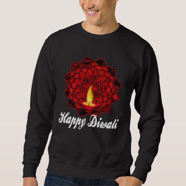Happy Diwali Hindu Celebration Sweatshirt (Front)