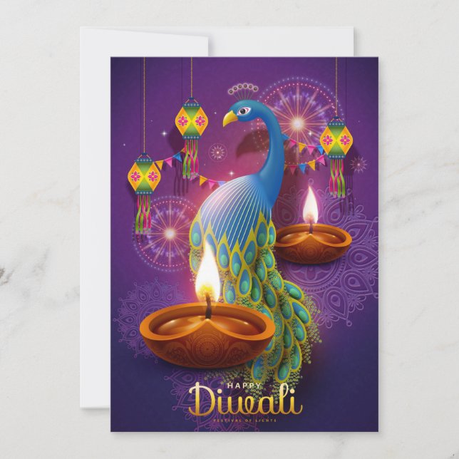 Happy Diwali Holiday Card (Front)