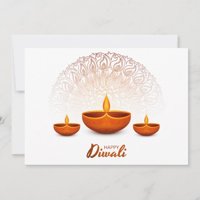 Happy Diwali Holiday Card (Front)