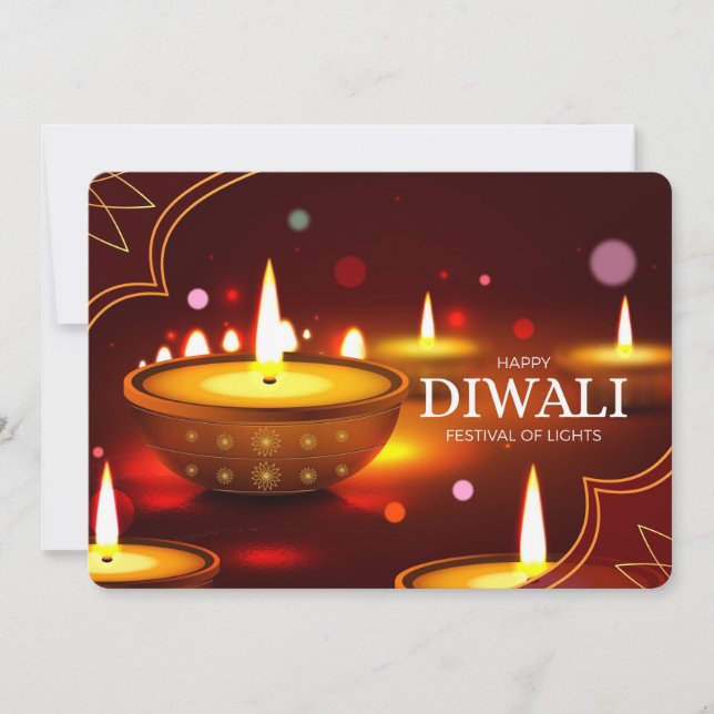 Happy Diwali Holiday Card (Front)