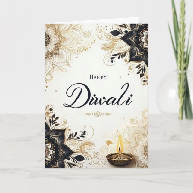 Happy Diwali Holiday Card (Front)