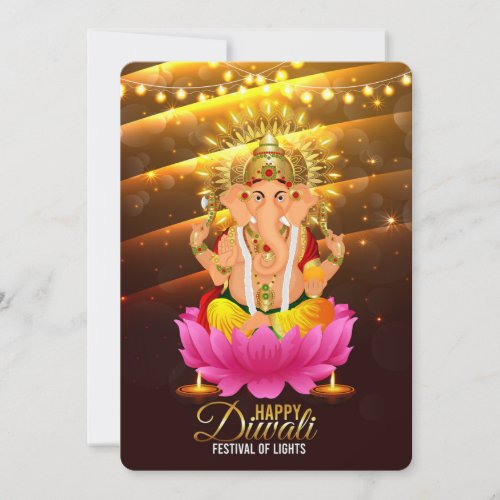 Happy Diwali Holiday Card