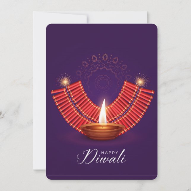 Happy Diwali Holiday Card (Front)