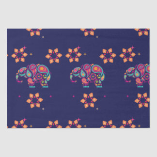 HAPPY DIWALI INDIA INDIAN ELEPHANT MANDALA  TISSUE PAPER