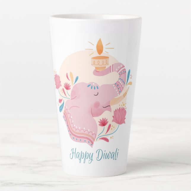 Happy Diwali Latte Mug (Front)