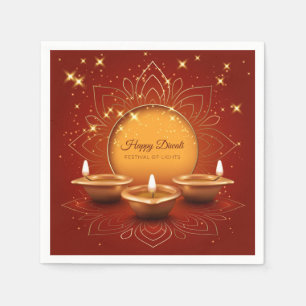Happy Diwali  Napkins