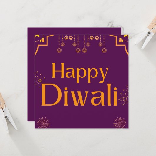 Happy Diwali Party (Front/Back In Situ)