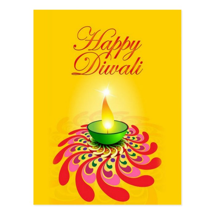 Happy Diwali Post Card