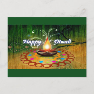 Happy Diwali Postcard
