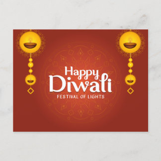 Happy Diwali Postcard
