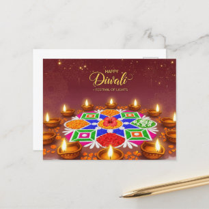 Happy Diwali  Postcard