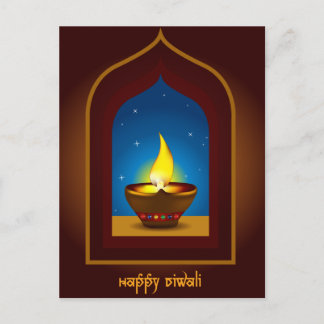 Happy Diwali Postcard