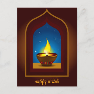 Happy Diwali Postcard