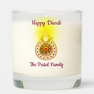 Happy Diwali Scented Jar Candle