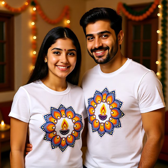 🎆❤️Happy Diwali T-Shirt (🎆❤️Happy Diwali T-Shirt)