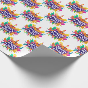 Happy Diwali Wrapping Paper